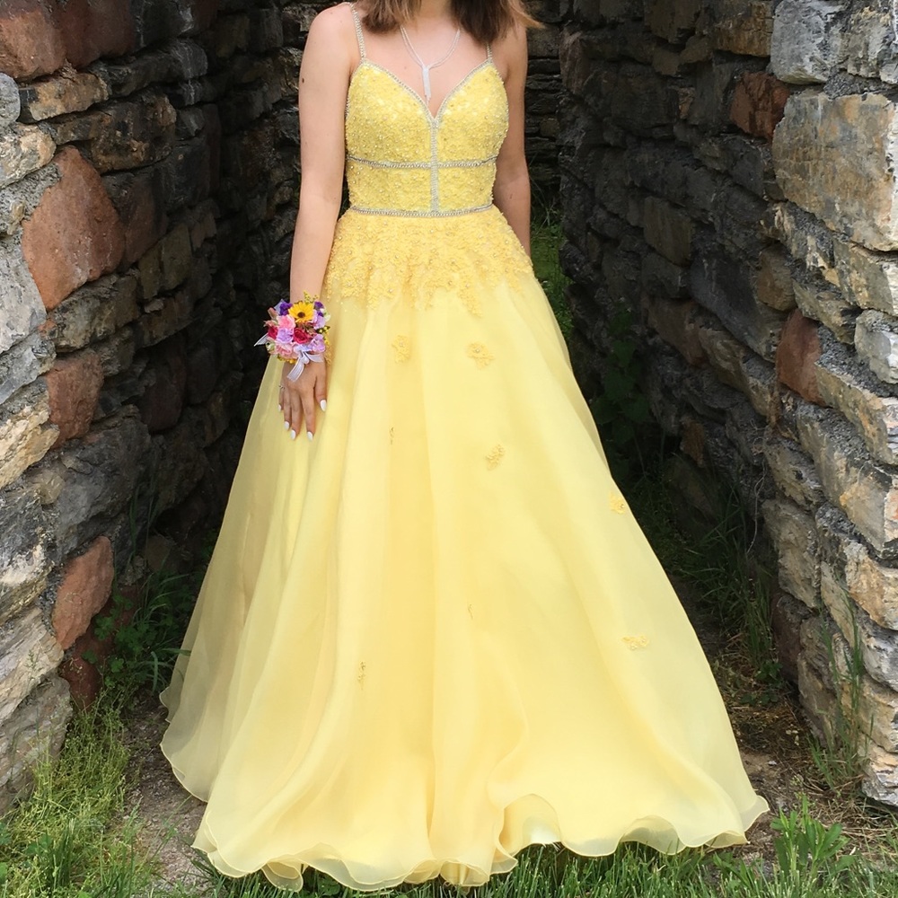 Yellow Prom Dress